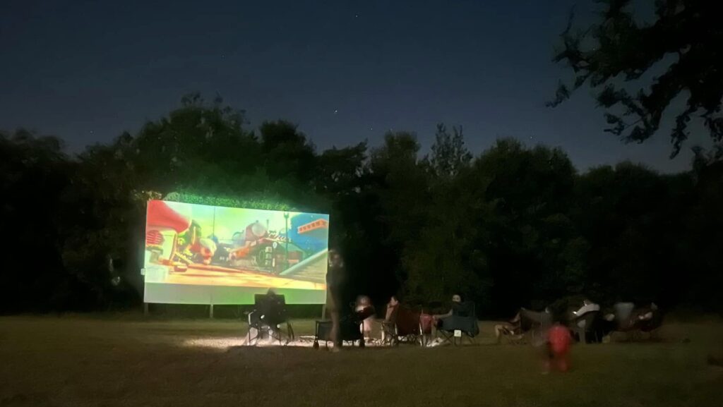 movies in the park at balt ranch zoomed