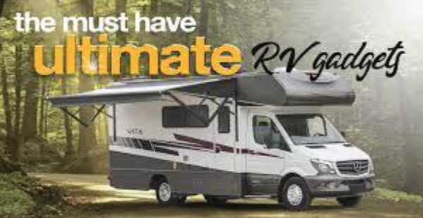 rv with awnings out ultimate rv gadgets