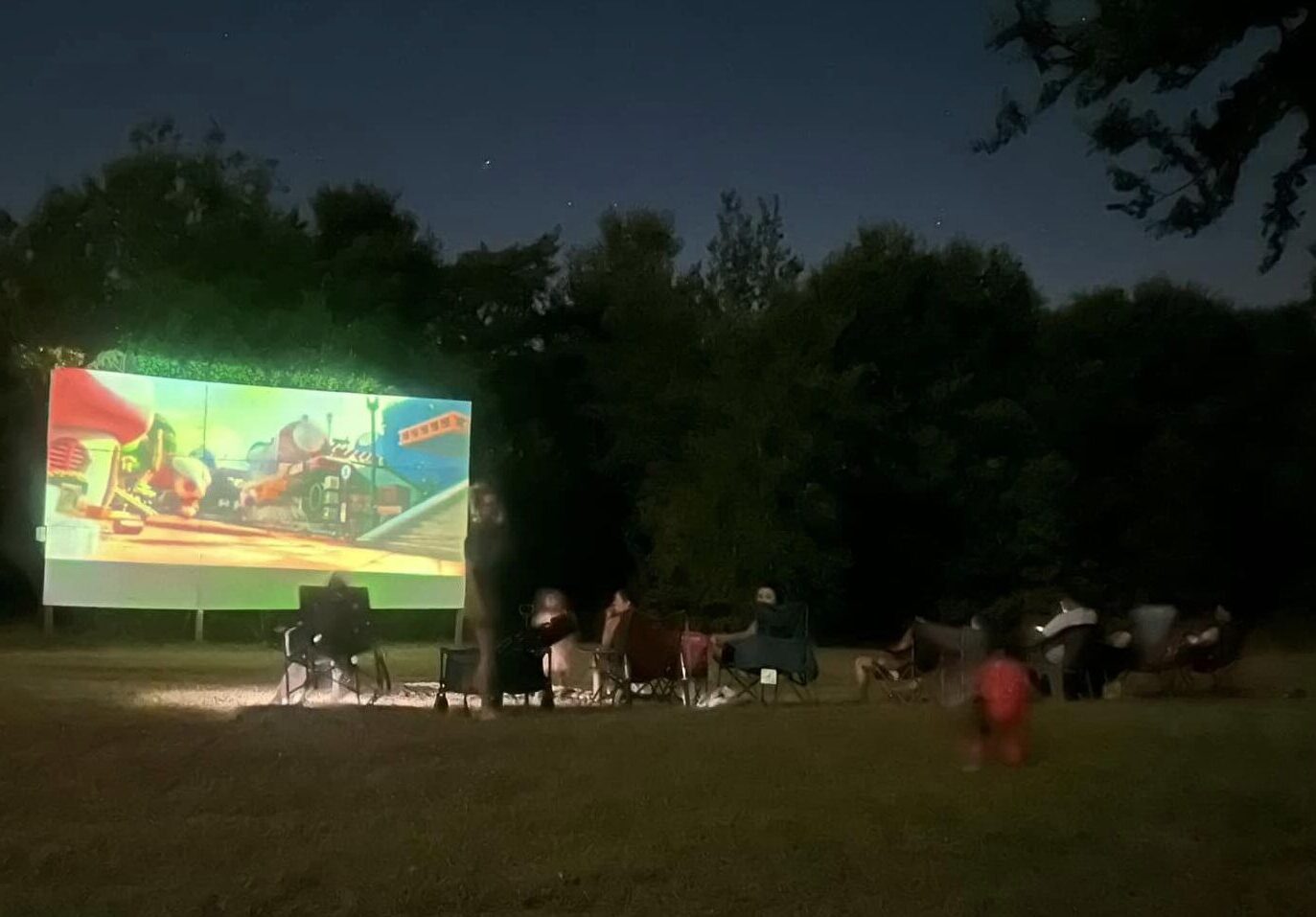 movies in the park at batl ranch movie area